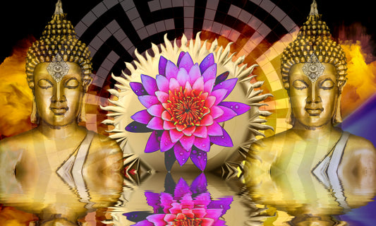 2 Buddhas & The Pink Lotus